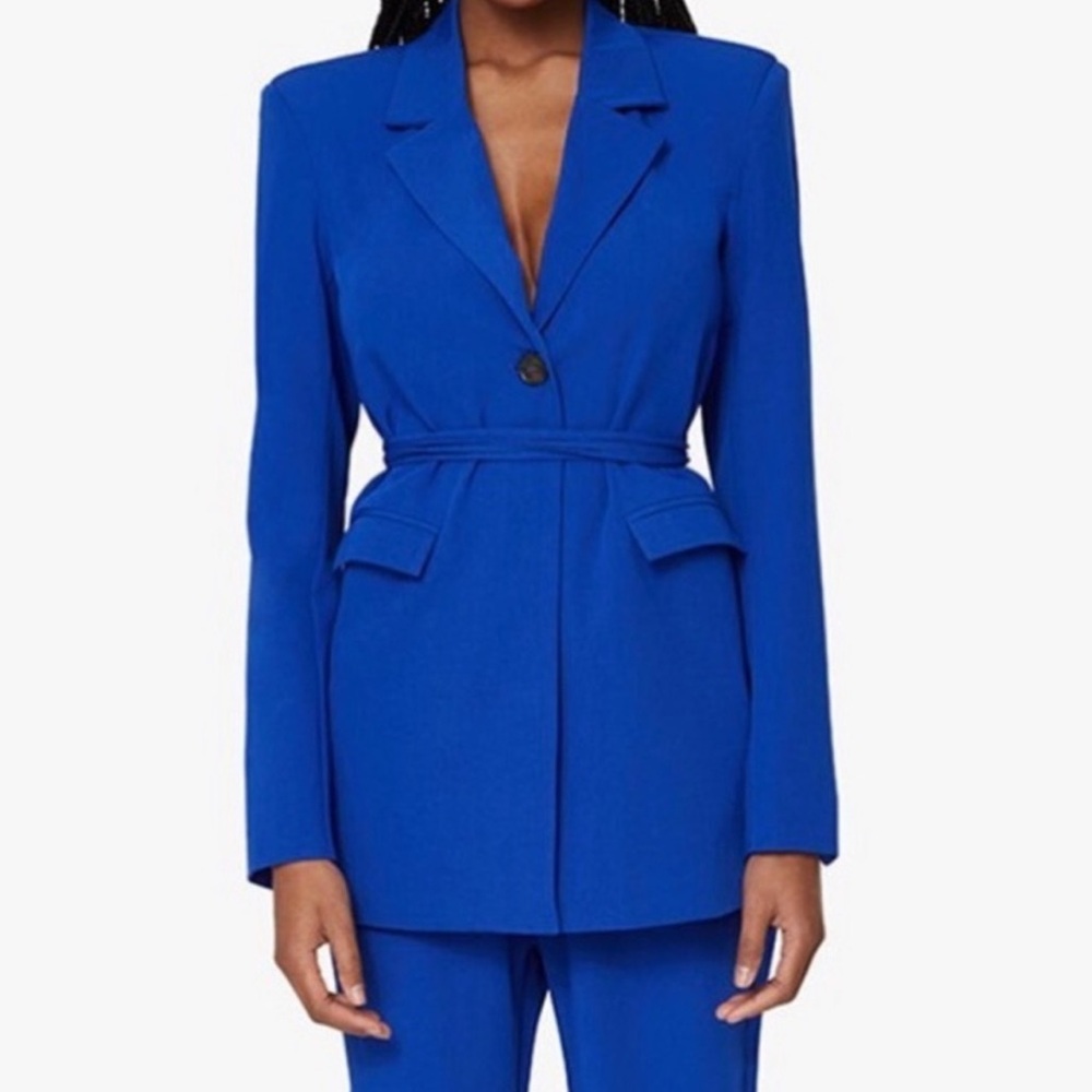 Blue Danielle Bernstein Blazer sz X-Small